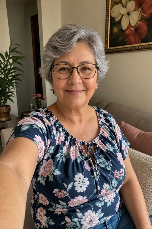 Dona Cida, 58 anos, saúde e bem-estar
